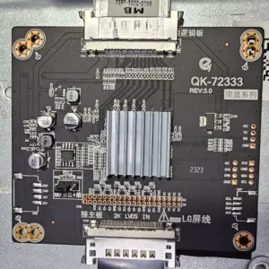 2k Input 4k Converter led Board QK72333 Output with Strip