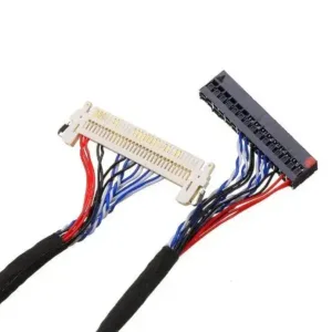 30 Pin, LVDS Cable 1-Ch 8-Bit, For LG, BOE Type Panel (Left Supply)