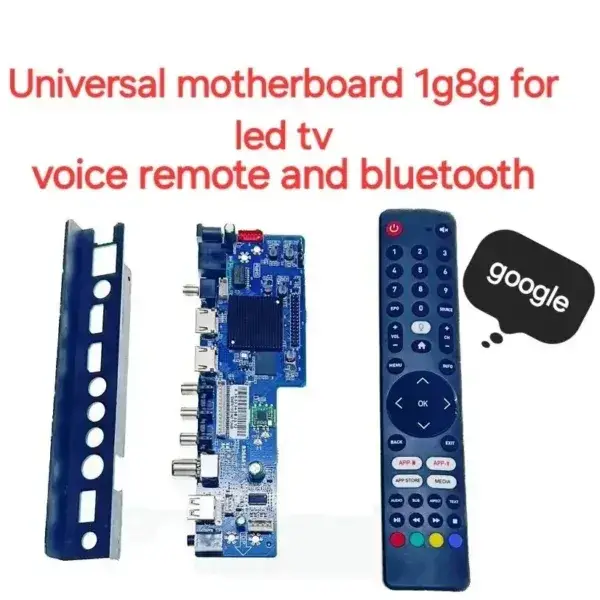 S368A1.5 Universal Android Motherboard With voice Remote And Bluetooth 8GB