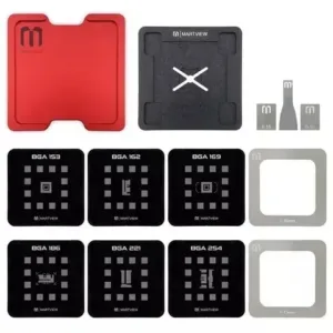 RB-01 Reballing Stencil Tin Net Full Set for EMMC / EMCP / UFS