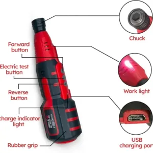 iBELL BS03-06 6.35mm Electric Screwdriver and Contactless Tester for Home, power