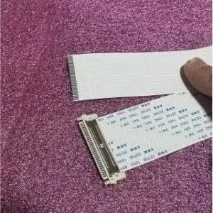 LVDS cable for LED TV 30 pin 1mm pitch 50cm length display panel connection